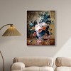 Art Remedy Jan van Huysum - A Delft Vase with Flowers Vintage Classic Roses Wall Art Framed - 2 of 4