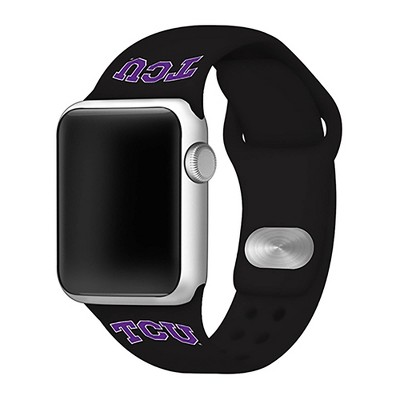 NCAA Texas Christian University Horned Frogs Silicone Apple Watch Band 42mm