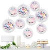 Big Dot of Happiness In My Party Era - Celebrity Concert Party Tissue Hanging Decoration Kit - Paper Fans - Set of 9 - 2 of 4