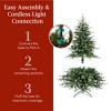 Best Choice Products Pre-Lit Artificial Flocked Aspen Noble Fir Christmas Tree w/ Branch Tips, LED Lights - 4 of 4