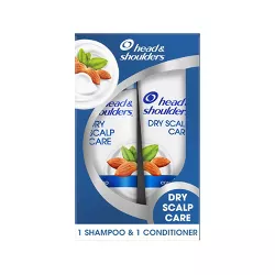 Head & Shoulders Dry Scalp Care Daily-Use Anti-Dandruff Paraben Free Shampoo and Conditioner - 24.4 fl oz/2ct