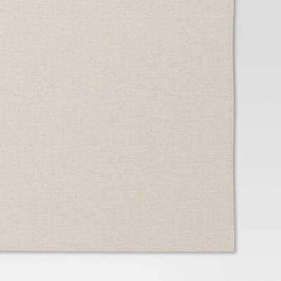 ; Linen Blend Tablecloth Cream - Threshold
