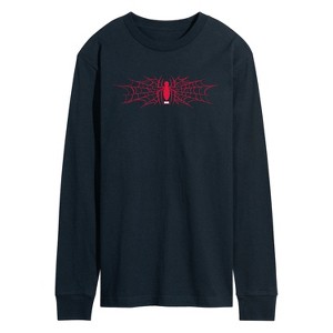 Men's - Marvel - Spiderman And Webs Long Sleeve Graphic T-Shirt - 1 of 3