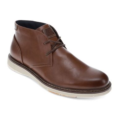 Dockers Mens Esmond Dress Casual Lace Up Ankle Boot, Cognac 