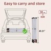 10x10ft Instant Pop-Up Canopy Tent – Waterproof with Sidewalls & Wheeled Bag for Beach, Parties, Outdoor (White) - 2 of 4