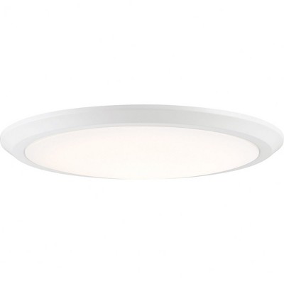 Quoizel Lighting Verge 1 - Light Flush Mount in  Fresco