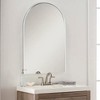 ACEPANO 36 in. H Arched Wall Bathrrom Mirror with Metal Frame-Silver - 3 of 4