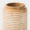 Mela Artisans Etchra Vase - Rustic White - 4 of 4
