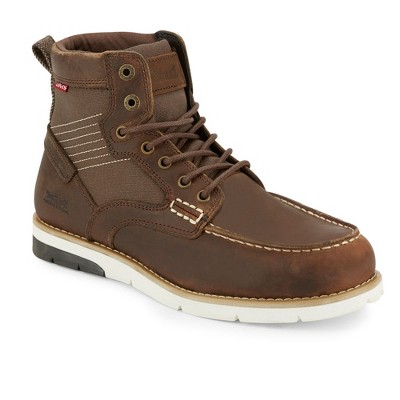 mens casual lace up boots