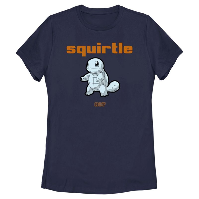 Women's Pokemon Comic Squirtle T-Shirt, 1 of 5