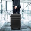 KTMBDW 3 Piece Luggage Set Carry on Suitcase with ABS+PC hardshell, Spinner Wheels & TSA Lock - 2 of 4