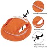 Unique Bargains Small Dog Cat Sun Hat with Ear Holes for Summer Outdoor Sports - 2 of 4