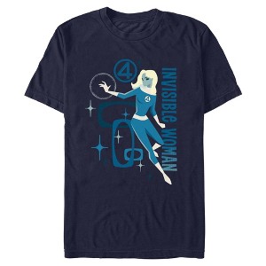 Mens The Fantastic Four: First Steps Retro Invisible Woman T Shirt - 1 of 4