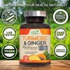 Turmeric Curcumin with BioPerine 2600mg with Ginger & Black Pepper Capsules - 60 Capsules;120 Capsules;180 capsules;240 Capsules - 4 of 4