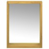 vidaXL Mirror Cabinet 11.8 in.x3.9 in.x15.7 in. Solid Wood Teak - 2 of 4