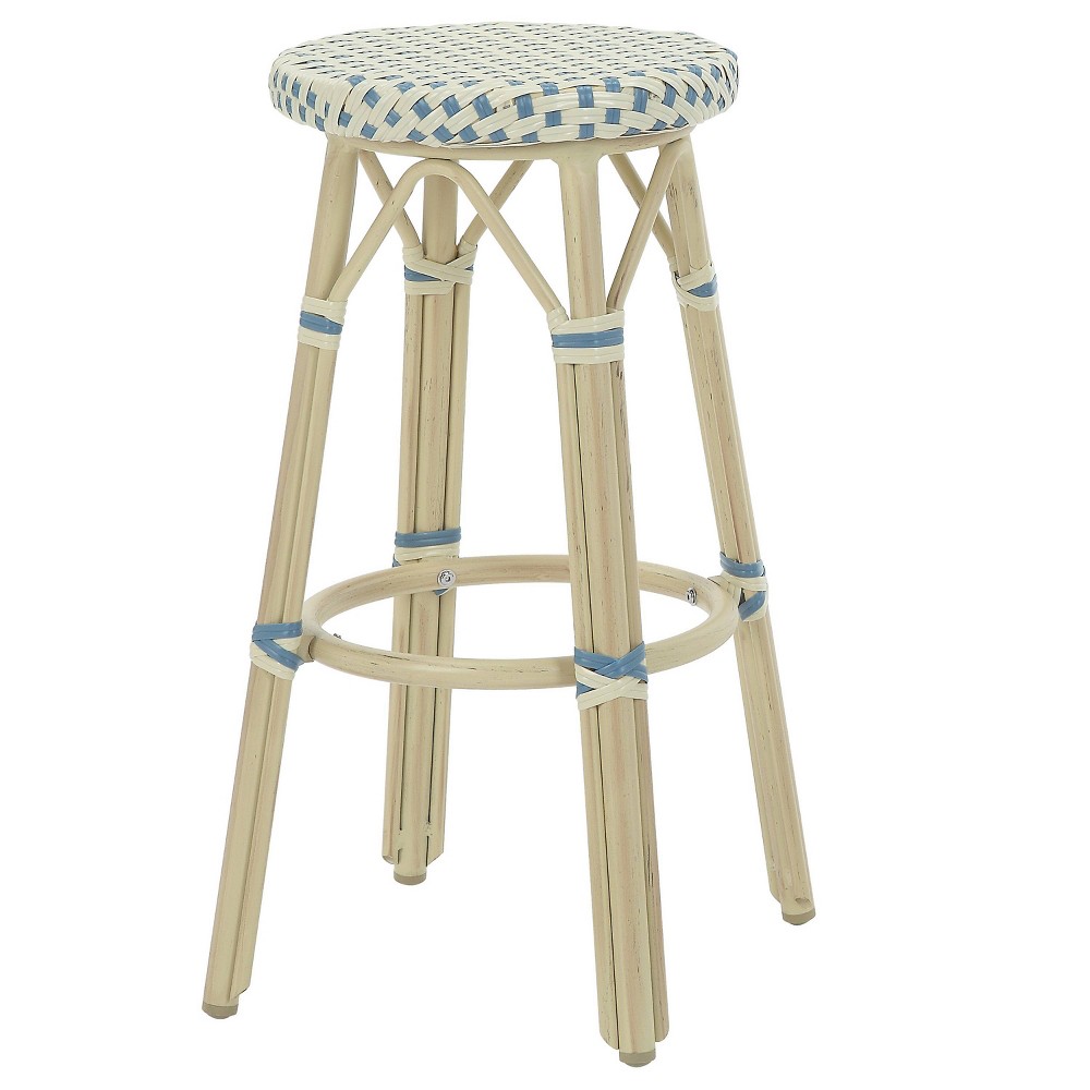 Photos - Chair Shea 2pk 30" Bar Height Stools - Blue - miBasics