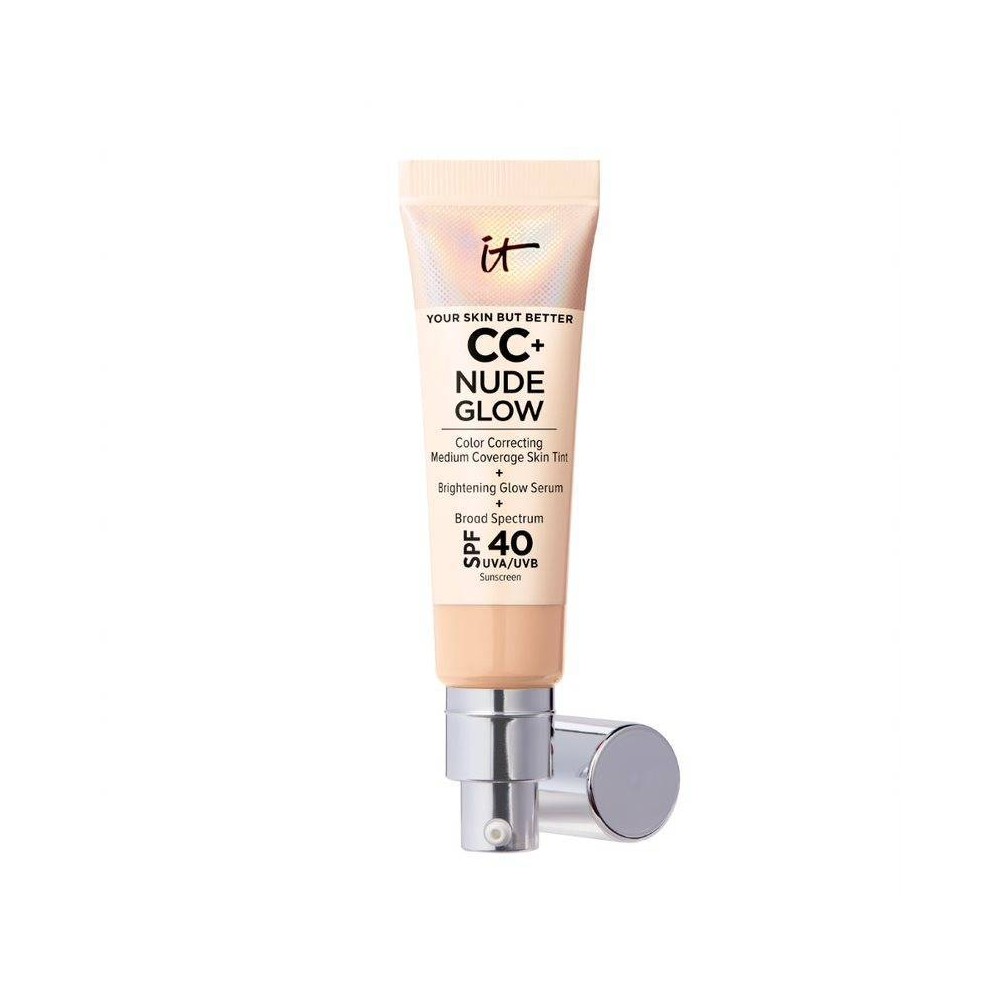 IT Cosmetics Your Skin But Better CC Cream Nude Glow SPF - Light Medium - 1.08 fl oz - Ulta Beauty