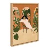 Kate and Laurel Sylvie Mediterranean Life Framed Canvas by Alja Horvat, 18x24, Natural - 2 of 4