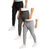 Men's 3 Pack Ultra Soft French Terry Dual Pocket Joggers - 2 of 4