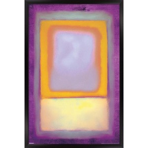 Trends International Reinders: Abstract - Style in Purple Framed Wall Poster Prints - 1 of 4