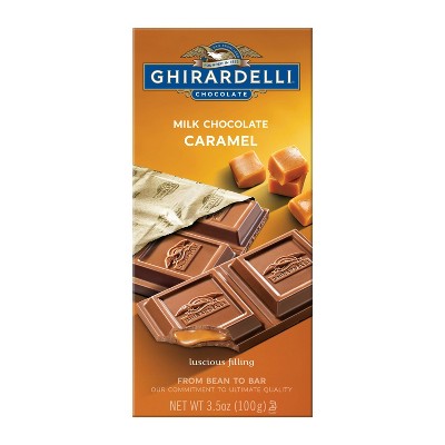 Ghirardelli Milk Chocolate & Caramel Bar - 3.5oz