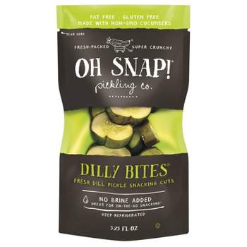 OH SNAP! Dilly Bites Fresh Dill Pickle Snacking Cuts - 3.25 fl oz