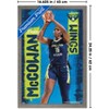 Trends International WNBA Dallas Wings - Teaira McCowan 25 Framed Wall Poster Prints - 3 of 4