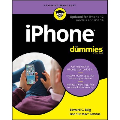 IPhone for Dummies - 14th Edition by  Edward C Baig & Bob LeVitus (Paperback)