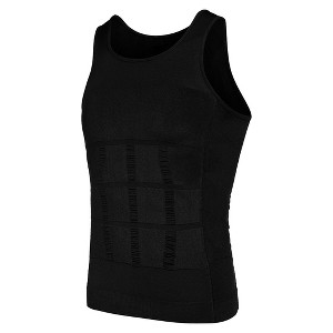 COOFANDY Men's Compression Tank Top Slimming Body Shaper Sleeveless Undershirt - 1 of 4