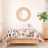 Deny Designs Ninola Design Wild Flowers Fall Nautral Bedspread Bedding Set - 2 of 3