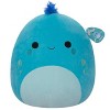 Squishmallows 16" Digimon Cyan Blue Iguana with Blue Hair - 2 of 4