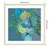 Amanti Art Cool Blues by Fab Funky Wood Framed Wall Art Print - 4 of 4