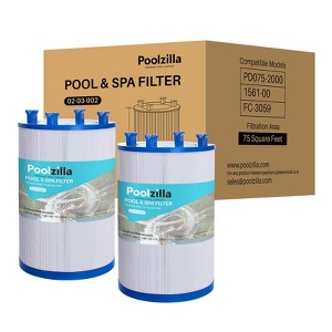 Poolzilla Spa Filter Cartridge for C-7367, Pleatco PD075-2000, Dimension One 1561-00, Filbur FC-3059, Excel Filters XLS-7005, Aladdin 17541 - 1 of 1