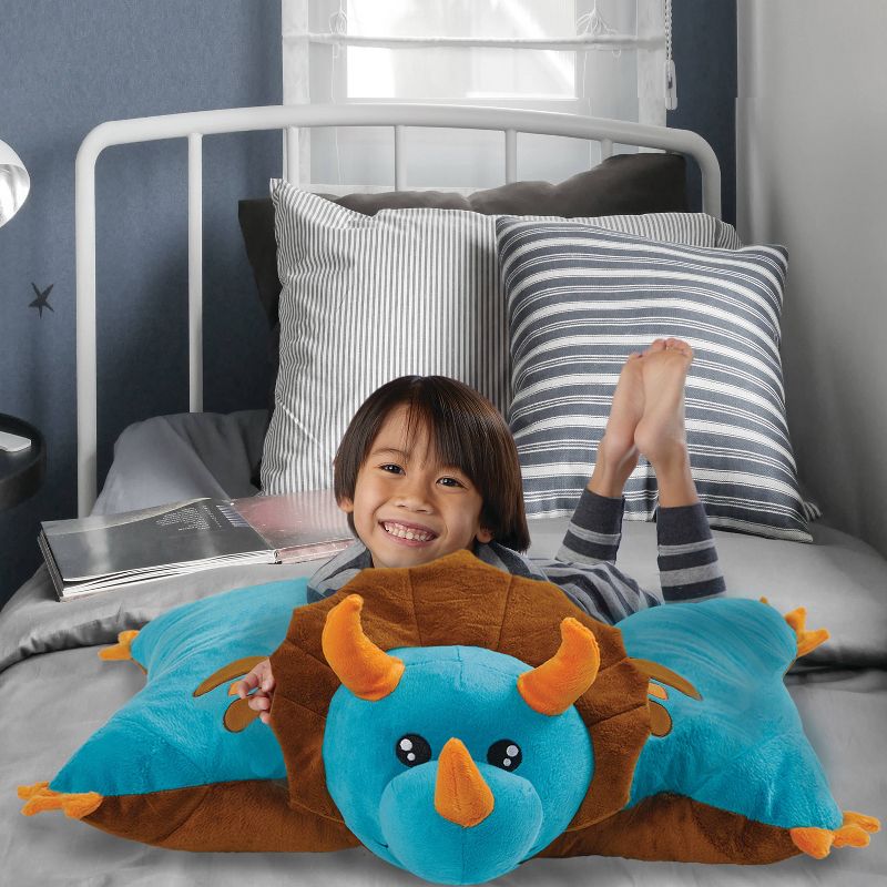 Blue Dinosaur Small Kids&#39; Plush - Pillow Pets, 4 of 10