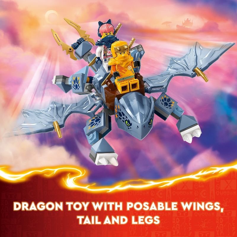 LEGO NINJAGO Young Dragon Riyu Ninja Toy Set 71810, 4 of 8