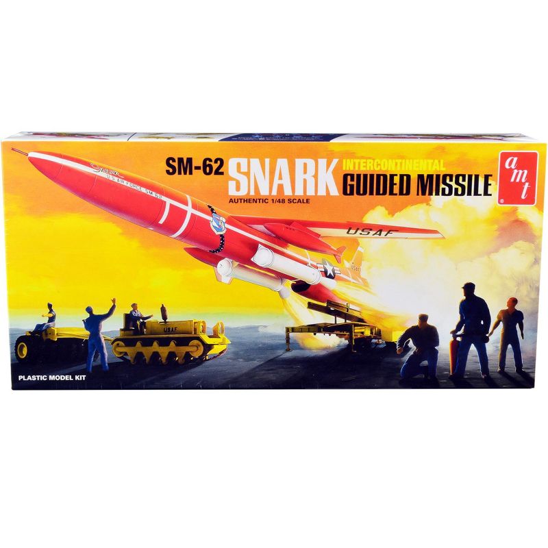 Skill 2 Model Kit Northrop SM-62 Snark Intercontinental Guided Missile 1/48 Scale Model by AMT, 1 of 5