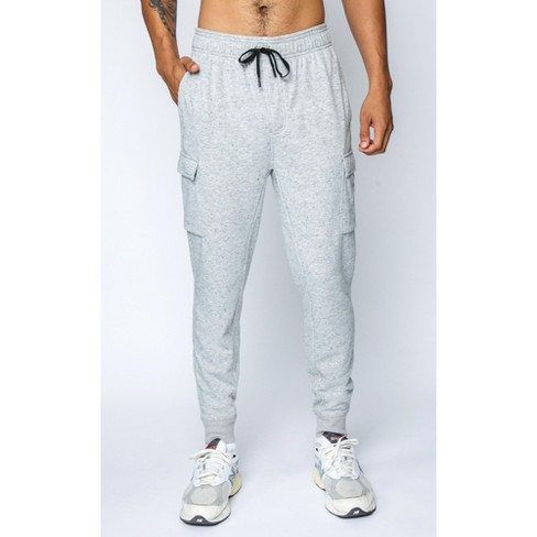 Mens Heather Brushed Inside Jogger - 90 Degree by Reflex