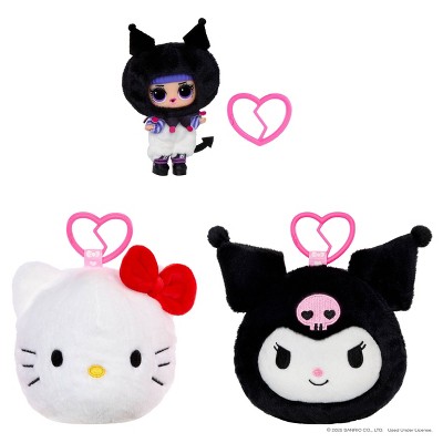 Детские мягкие игрушки L.O.L. Surprise! L.O.L. Surprise! Loves Hello Kitty and Friends Reversible Plush Surprise - Blind Plush with Matching Tot and Keychain — фото 6