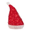 Northlight 12.25" Lighted Santa Hat Christmas Tree Topper, Clear Lights - image 4 of 4