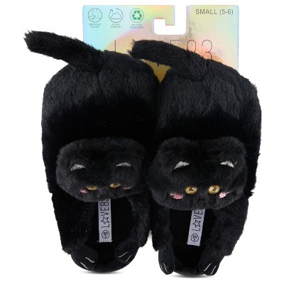 Love 83 3D PLUSH KITTY NOVELTY SLIPPER w/ HARD OUTSOLE - Makes a Great Holidy Gift
