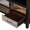 Sapphtopaz Wooden TV Stand Retro Entertainment Center for TVs Up to 65" Storage Cabinet TV Console with 6 Drawers and 3 Shelves for Living Room - 4 of 4