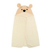 Lambs & Ivy Disney Baby Winnie the Pooh Tan Cotton Hooded Baby Bath Towel - 3 of 4