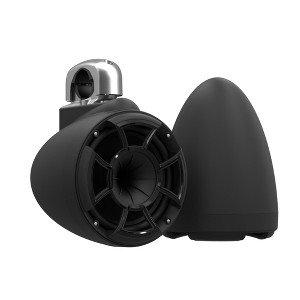 Wet Sounds REV 8 SE B-FC SA V2 - Black REV8 Special Edition - Revolution Series 8" Tower Speakers, Pair with Aluminum Fixed Clamps - 1 of 4