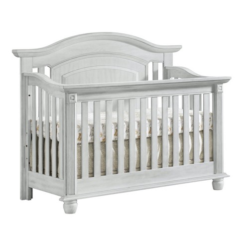 Oxford Baby London Lane 4 in 1 Convertible Crib Vintage White