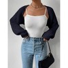 Women's Long Sleeve Cardigan Sweater - Lightweight Open Front Knit Cover Up - 4 of 4