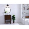 Elegant Lighting Collier 2 light Black and Clear glass Wall sconce - 2 of 4