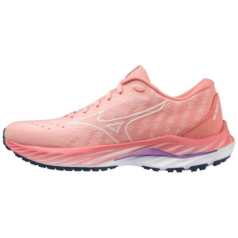 Mizuno Women's Wave Inspire 19 Ssw Running Shoe Womens Size 9 In Color  Peach Bud-vapor Grey (22vg) : Target