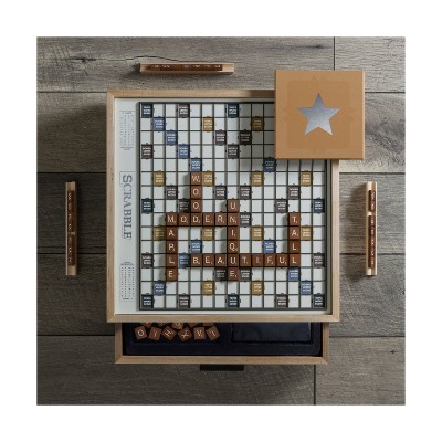 Scrabble (luxe Maple) Board Game : Target
