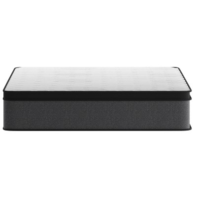 Queen Eurotop Gray Innerspring Adjustable Bed Mattress