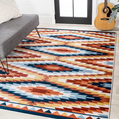 JONATHAN Y Serape Medallion Southwestern Southwestern Indoor Area Rug